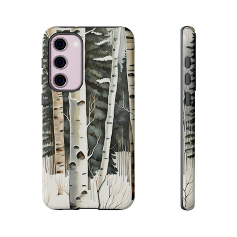 Winter Aspen Trunks - Impact Resistant Phone Case